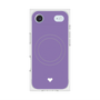 Premium Square Case with MagSafe［ Original - Favorite Color Heart - Purple ］