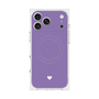 Premium Square Case with MagSafe［ Original - Favorite Color Heart - Purple ］