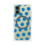Premium Square Case with MagSafe［ Original - Favorite Color Polka Dots - Blue ］