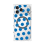 Premium Square Case with MagSafe［ Original - Favorite Color Polka Dots - Blue ］