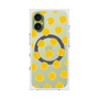 Premium Square Case with MagSafe［ Original - Favorite Color Polka Dots - Yellow ］