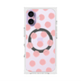 Premium Square Case with MagSafe［ Original - Favorite Color Polka Dots - Pink ］