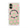 Premium Square Case with MagSafe［ Original - Favorite Color Polka Dots - Pink ］