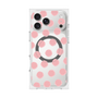 Premium Square Case with MagSafe［ Original - Favorite Color Polka Dots - Pink ］