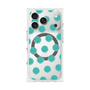 Premium Square Case with MagSafe［ Original - Favorite Color Polka Dots - Green ］