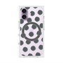 Premium Square Case with MagSafe［ Original - Favorite Color Polka Dots - Black ］