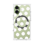 Premium Square Case with MagSafe［ Original - Favorite Color Polka Dots - White ］