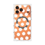 Premium Square Case with MagSafe［ Original - Favorite Color Polka Dots - White ］