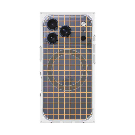 Premium Square Case with MagSafe［ Original - Favorite Color Check - Yellow ］