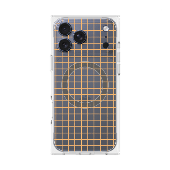 Premium Square Case with MagSafe［ Original - Favorite Color Check - Yellow ］