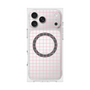 Premium Square Case with MagSafe［ Original - Favorite Color Check - Pink ］