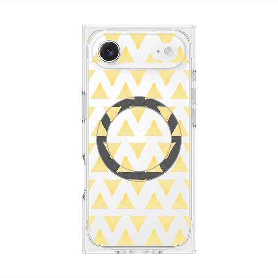 Premium Square Case with MagSafe［ Original - Favorite Color Triangle - Yellow ］