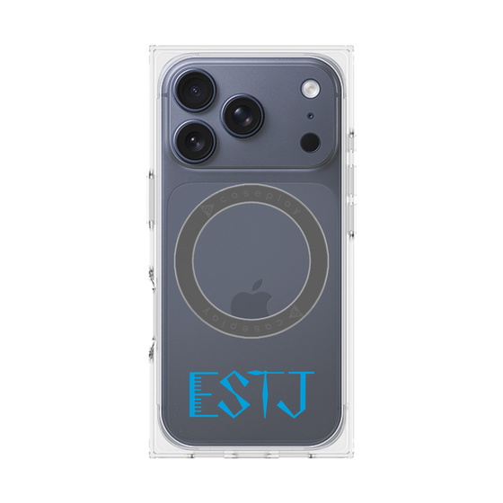 Premium Square Case with MagSafe［ Original - ESTJ Executive - Alphabet ］