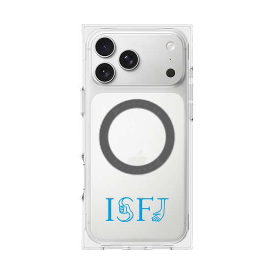 Premium Square Case with MagSafe［ Original - ISFJ Defender - Alphabet ］