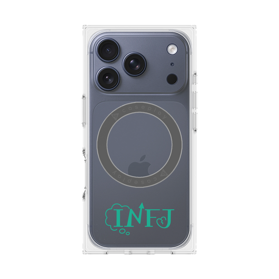 Premium Square Case with MagSafe［ Original - INFJ Advocate - Alphabet ］