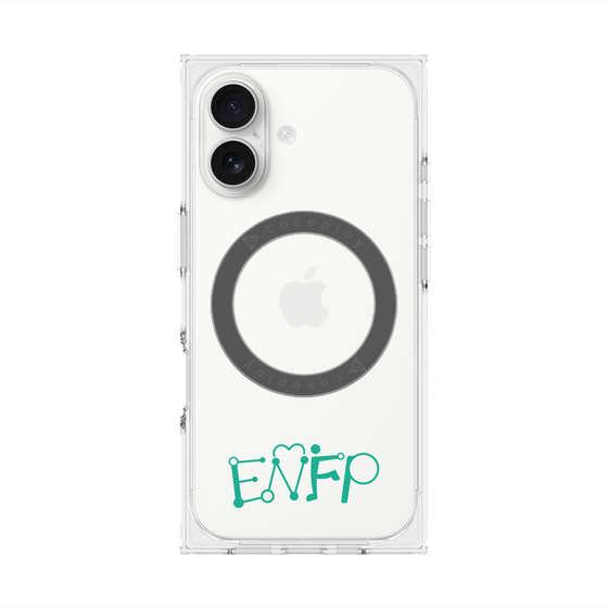 Premium Square Case with MagSafe［ Original - ENFP Campaigner - Alphabet ］