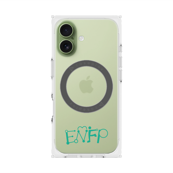 Premium Square Case with MagSafe［ Original - ENFP Campaigner - Alphabet ］