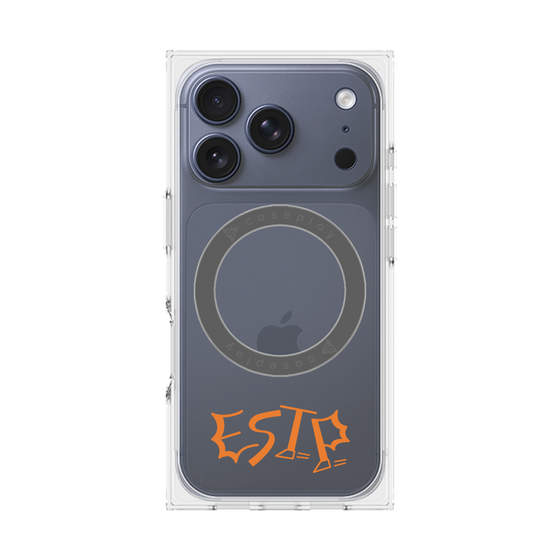 Premium Square Case with MagSafe［ Original - ESTP Entrepreneur - Alphabet ］