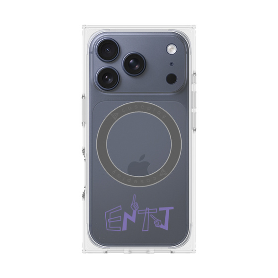 Premium Square Case with MagSafe［ Original - ENTJ Commander - Alphabet ］