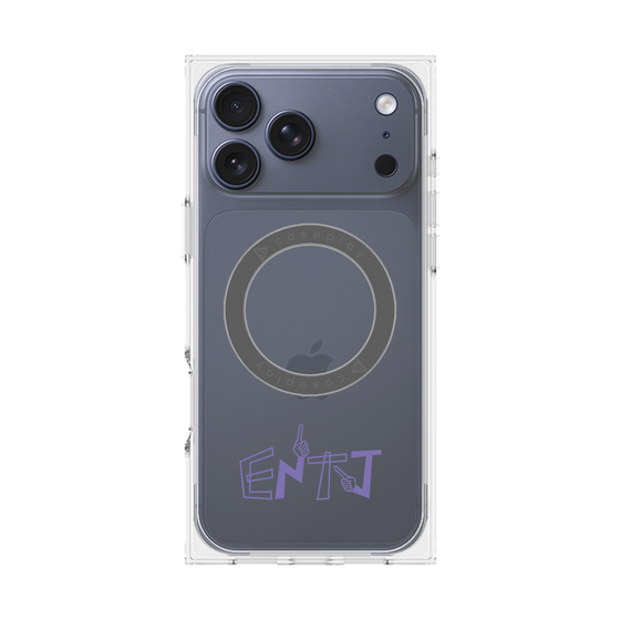 Premium Square Case with MagSafe［ Original - ENTJ Commander - Alphabet ］