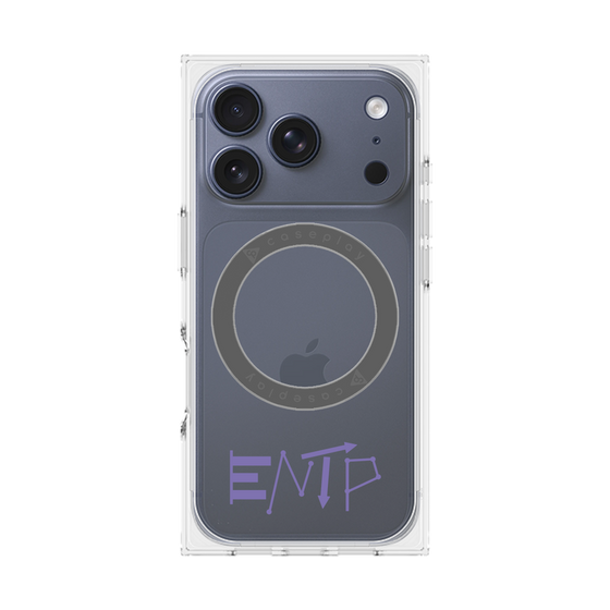 Premium Square Case with MagSafe［ Original - ENTP Debater - Alphabet ］
