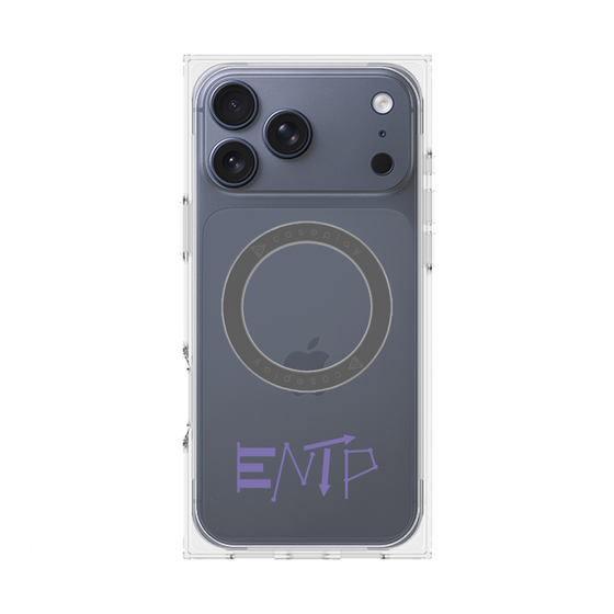 Premium Square Case with MagSafe［ Original - ENTP Debater - Alphabet ］