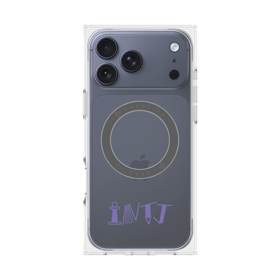 Premium Square Case with MagSafe［ Original - INTJ Architect - Alphabet ］