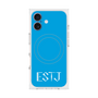 Premium Square Case with MagSafe［ Original - ESTJ Executive - Alphabet - Blue ］