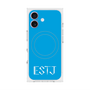 Premium Square Case with MagSafe［ Original - ESTJ Executive - Alphabet - Blue ］