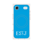 Premium Square Case with MagSafe［ Original - ESTJ Executive - Alphabet - Blue ］