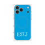 Premium Square Case with MagSafe［ Original - ESTJ Executive - Alphabet - Blue ］