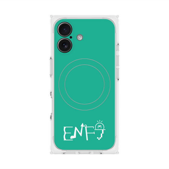 Premium Square Case with MagSafe［ Original - ENFJ Protagonist - Alphabet - Green ］