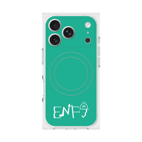 Premium Square Case with MagSafe［ Original - ENFJ Protagonist - Alphabet - Green ］