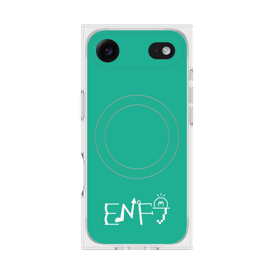 Premium Square Case with MagSafe［ Original - ENFJ Protagonist - Alphabet - Green ］