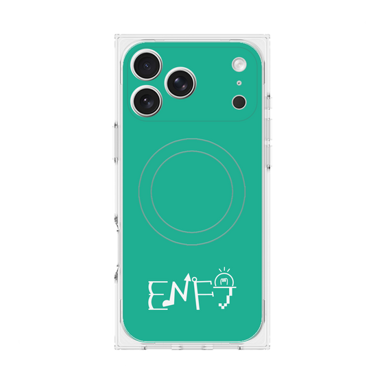 Premium Square Case with MagSafe［ Original - ENFJ Protagonist - Alphabet - Green ］