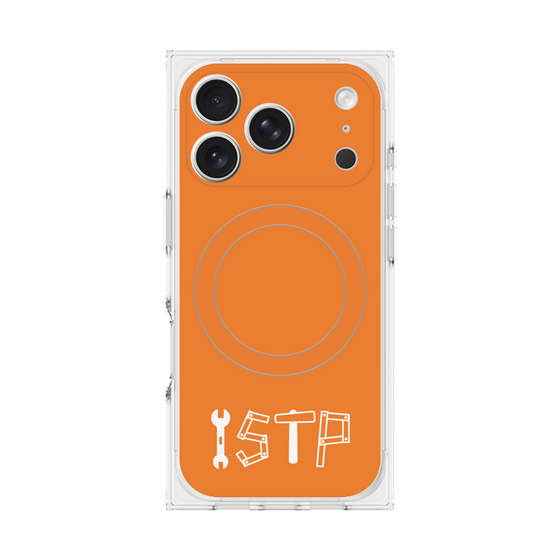 Premium Square Case with MagSafe［ Original - ISTP Virtuoso - Alphabet - Orange ］