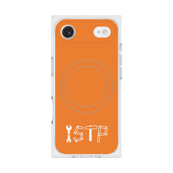 Premium Square Case with MagSafe［ Original - ISTP Virtuoso - Alphabet - Orange ］