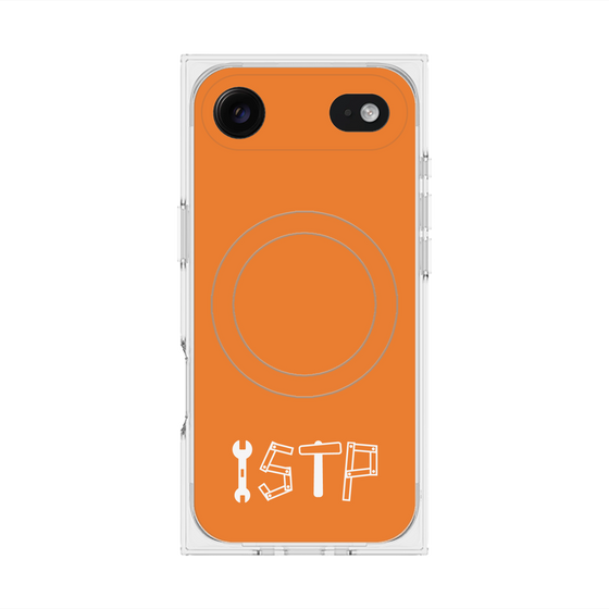 Premium Square Case with MagSafe［ Original - ISTP Virtuoso - Alphabet - Orange ］