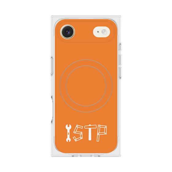 Premium Square Case with MagSafe［ Original - ISTP Virtuoso - Alphabet - Orange ］