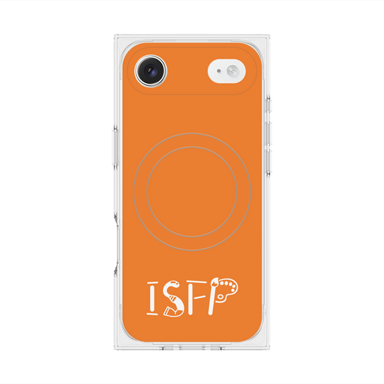 Premium Square Case with MagSafe［ Original - ISFP Adventurer - Alphabet - Orange ］