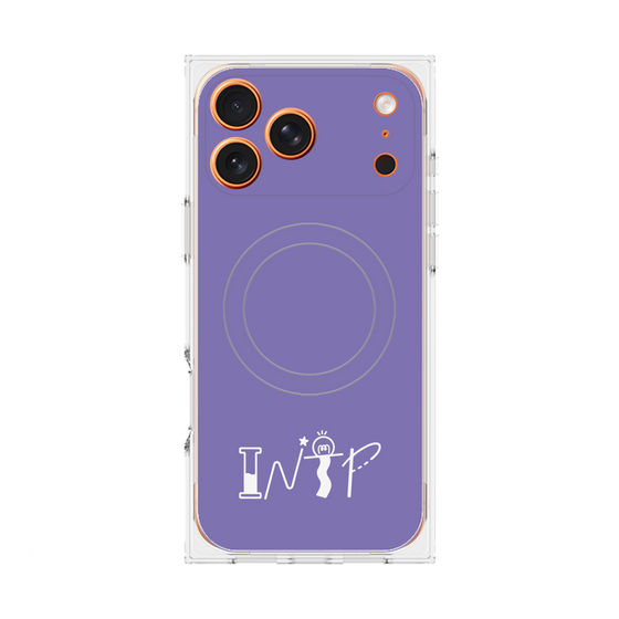 Premium Square Case with MagSafe［ Original - INTP Logician - Alphabet - Purple ］
