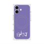 Premium Square Case with MagSafe［ Original - ENTJ Commander - Alphabet - Purple ］