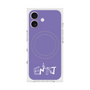 Premium Square Case with MagSafe［ Original - ENTJ Commander - Alphabet - Purple ］