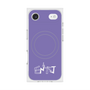 Premium Square Case with MagSafe［ Original - ENTJ Commander - Alphabet - Purple ］