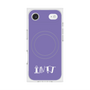 Premium Square Case with MagSafe［ Original - INTJ Architect - Alphabet - Purple ］
