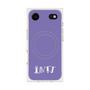 Premium Square Case with MagSafe［ Original - INTJ Architect - Alphabet - Purple ］