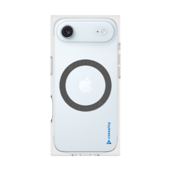 Premium Square Case with MagSafe［ Original - CASEPLAY Logo - Blue/B ］