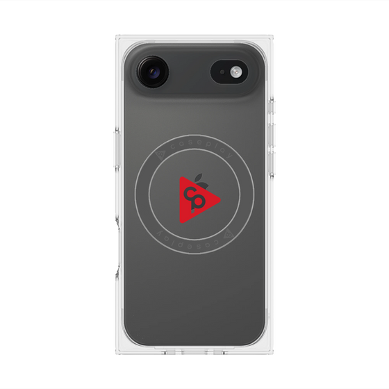 Premium Square Case with MagSafe［ Original - CASEPLAY Logo - Red/C ］