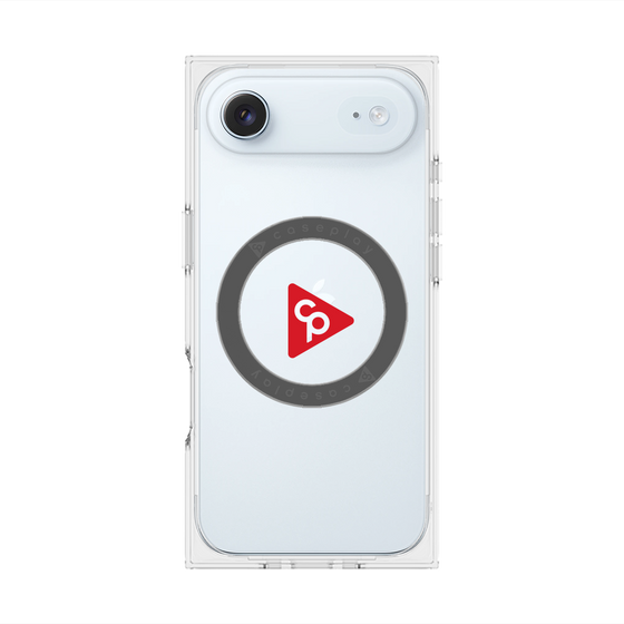 Premium Square Case with MagSafe［ Original - CASEPLAY Logo - Red/C ］