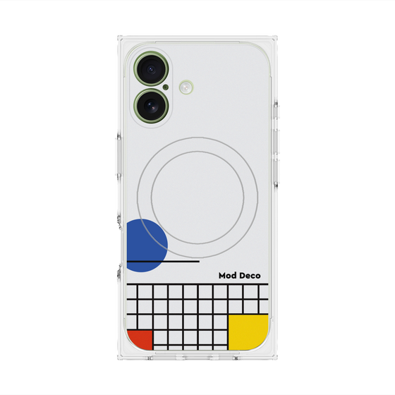 Premium Square Case with MagSafe［ Mod Deco - Original - Retro ］